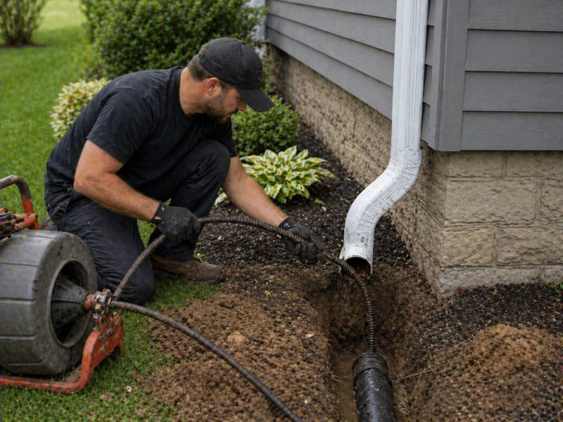 Downspout Blockage Removal in Westchester County, NY
