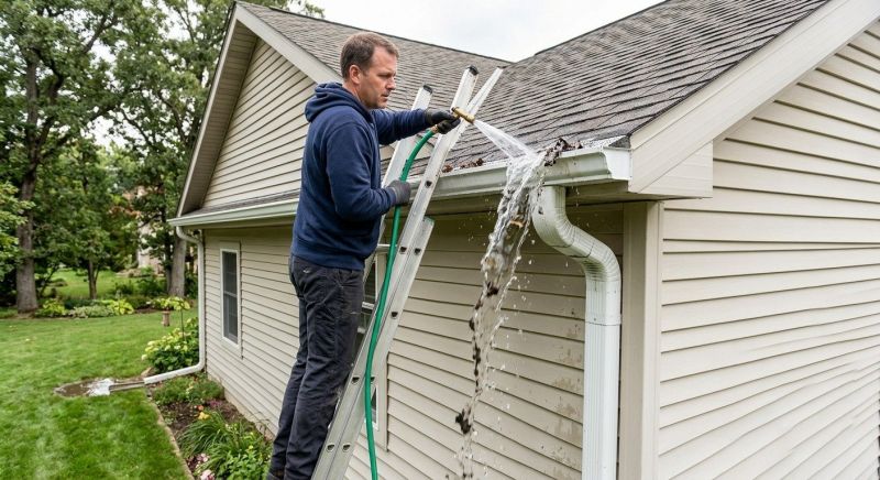 Downspout Cleaning in Pittsburgh, PA