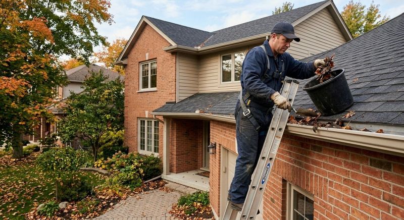 Gutter Pine Needle Removal in Arvada, CO