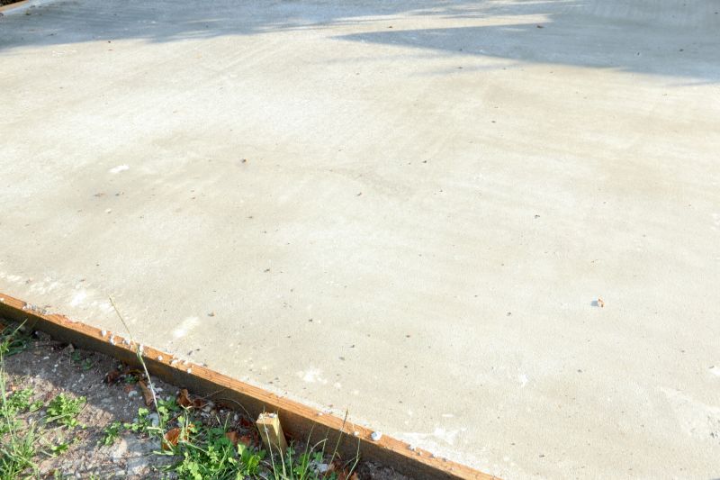 Sealed Concrete Surface